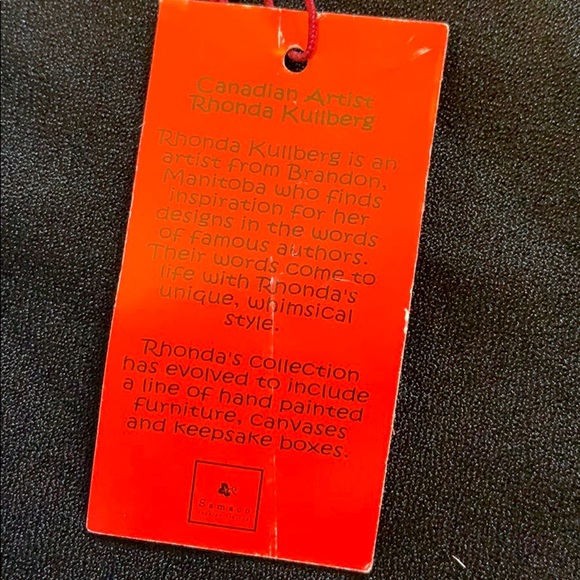 Hand painted art “shoot for the moon” - Picture 7 of 8